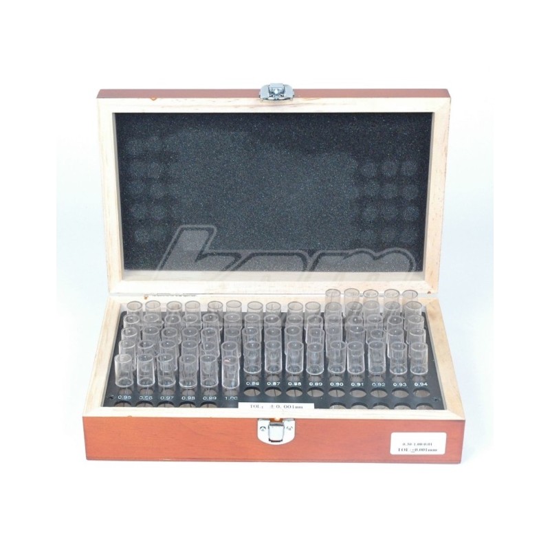 Coffret 71 piges de gicleurs (0,30/1mm)