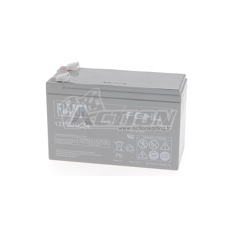 Batterie 12 volts 8,4 Ah - FIAMM FGHL (pour cosse plate)