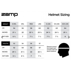 ZAMP RZ-62 Graphic bleu/jaune SA2020