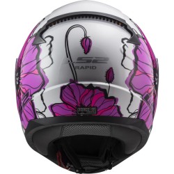 Casque LS2 FF353 Rapid II Poppies