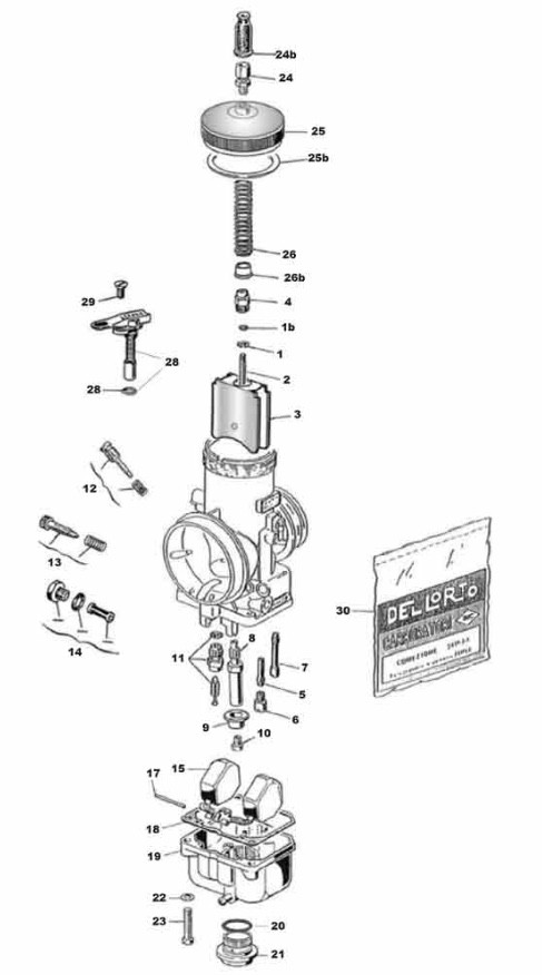 Dellorto Dell'Orto VHSH 30 CS | KZ